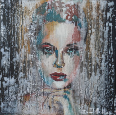 Painting titled "i feel confused" by Donatella Marraoni, Original Artwork, Oil