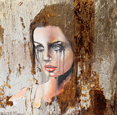 Peinture intitulée "Deep inside" par Donatella Marraoni, Œuvre d'art originale, Huile