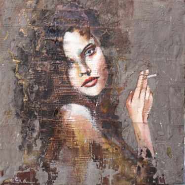 It's always the same, same old story Peinture intitulée "It's always the sam…" par Donatella Marraoni, Œuvre d'art originale, Huile