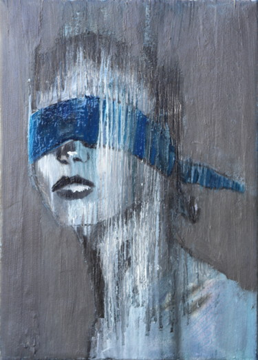 Pintura titulada "Blind I" por Donatella Marraoni, Obra de arte original, Oleo