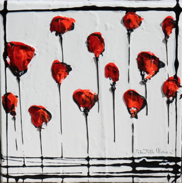 Pittura intitolato "nel mio cuore III" da Donatella Marraoni, Opera d'arte originale, Olio