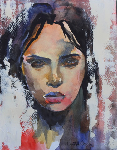 Painting titled "The only way to win…" by Donatella Marraoni, Original Artwork, Watercolor