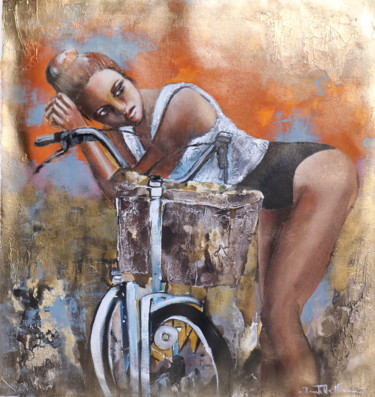 绘画 标题为“Indecision” 由Donatella Marraoni, 原创艺术品, 油