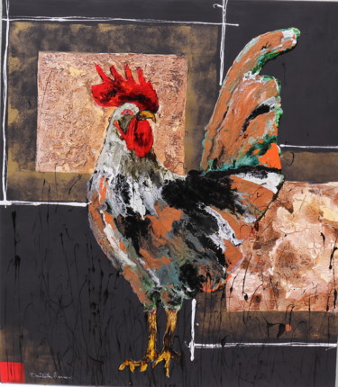 I'm in charge II Pittura intitolato "I'm in charge II" da Donatella Marraoni, Opera d'arte originale, Olio