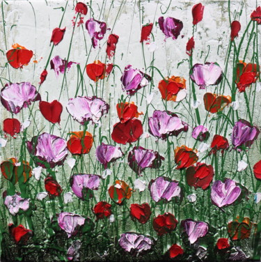 Pintura intitulada "spring!" por Donatella Marraoni, Obras de arte originais, Óleo