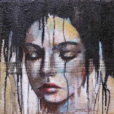 Painting titled "don't worry about me" by Donatella Marraoni, Original Artwork, Oil