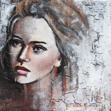 Картина под названием "confess" - Donatella Marraoni, Подлинное произведение искусства, Масло