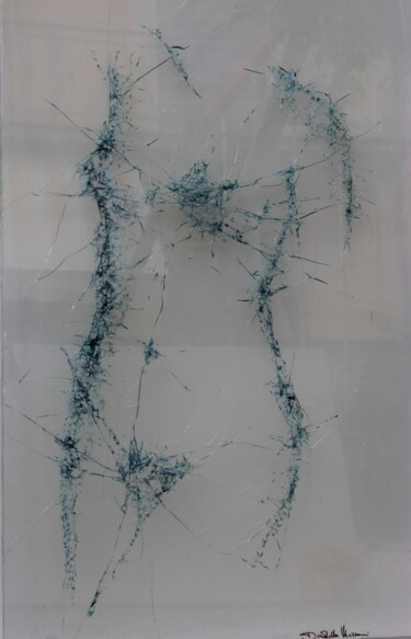 Peinture intitulée "Broken III" par Donatella Marraoni, Œuvre d'art originale, Pigments