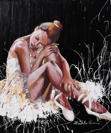 Peinture intitulée "I Wanna Dance with…" par Donatella Marraoni, Œuvre d'art originale, Huile