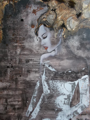 Pittura intitolato "Wake me up" da Donatella Marraoni, Opera d'arte originale, Olio
