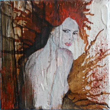 Painting titled "Don't hurt my feeli…" by Donatella Marraoni, Original Artwork, Oil