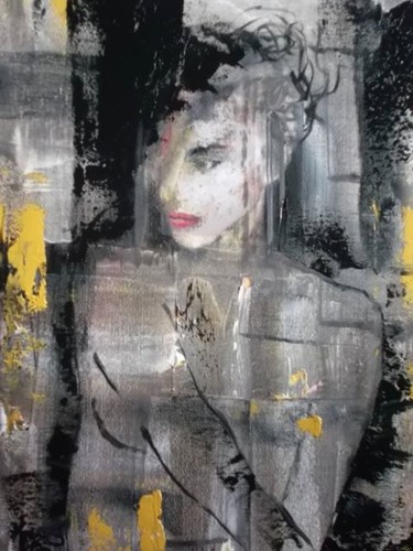 Картина под названием "dreaming" - Donatella Marraoni, Подлинное произведение искусства, Масло