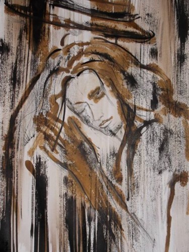 Pittura intitolato "All night long" da Donatella Marraoni, Opera d'arte originale, Acrilico