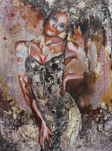 Pittura intitolato "I can't wait." da Donatella Marraoni, Opera d'arte originale, Olio