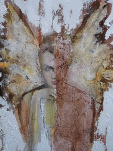 Pittura intitolato "Farfalla" da Donatella Marraoni, Opera d'arte originale