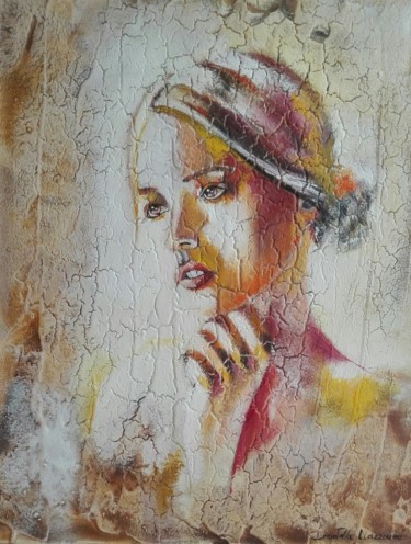 Peinture intitulée "Whispers" par Donatella Marraoni, Œuvre d'art originale, Huile