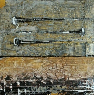 Pittura intitolato "Ituoi chiodi...il t…" da Donatella Marraoni, Opera d'arte originale, Olio