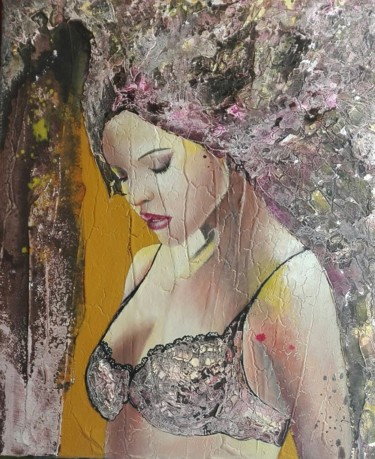 Painting titled "Summer" by Donatella Marraoni, Original Artwork, Oil