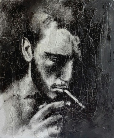 Картина под названием "Thinking of you" - Donatella Marraoni, Подлинное произведение искусства, Масло