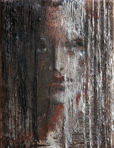 Pittura intitolato "Over" da Donatella Marraoni, Opera d'arte originale, Olio