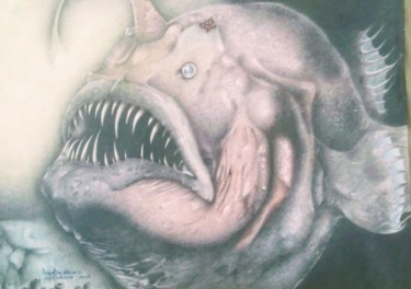 Abyss Drawing titled "Abyss" by Donatho Krohne, Original Art, Pencil