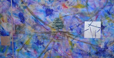 제목이 ""Equilibrio precari…"인 미술작품 Donato Larotonda로, 원작, 아크릴 목재 패널에 장착됨