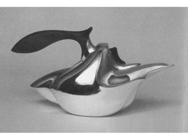 Arts numériques intitulée "sterling silver tea…" par Donglin Kim, Œuvre d'art originale
