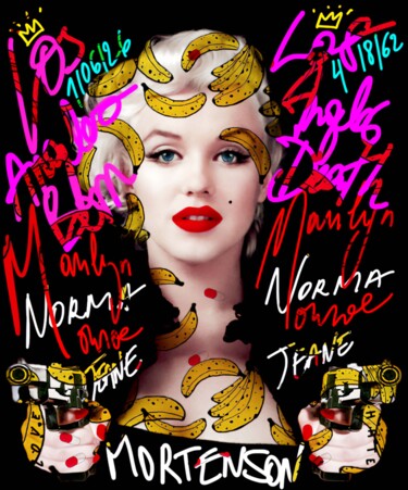 Arte digitale intitolato "Marilyn Monroe Stre…" da Doniazade, Opera d'arte originale, Pittura digitale