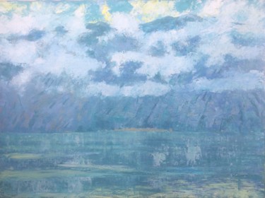 Pittura intitolato "Kotor bay,Morning a…" da Igor Donii, Opera d'arte originale, Olio
