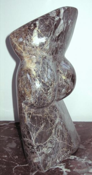 Sculpture intitulée "idole Picte" par Bertrand Donnot, Œuvre d'art originale, Pierre