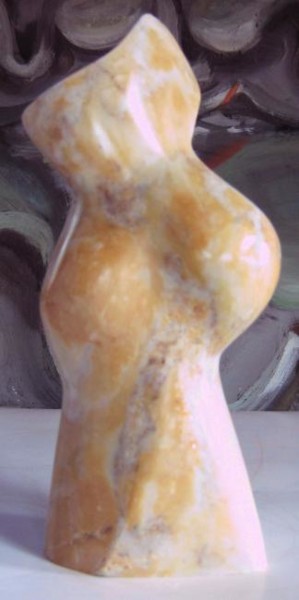Sculpture intitulée "dorée" par Bertrand Donnot, Œuvre d'art originale