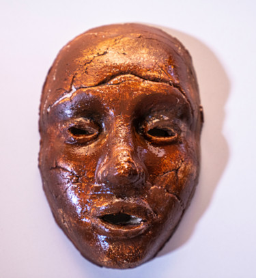 Skulptur mit dem Titel ""surprise"" von Rey, Original-Kunstwerk, Keramik
