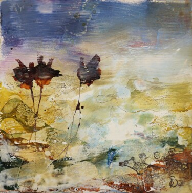 Картина под названием "Elation I." - Dora Stork, Подлинное произведение искусства, Воск
