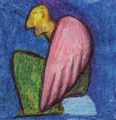 Drawing titled "Sad" by Tolja, Original Artwork