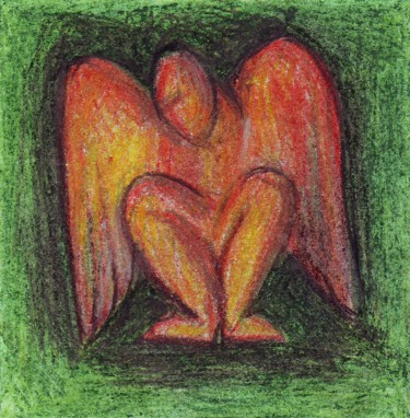 Drawing titled "Angel No. 3" by Tolja, Original Artwork