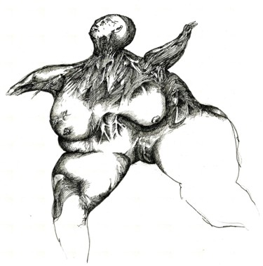 Drawing titled "Venus" by Tolja, Original Artwork