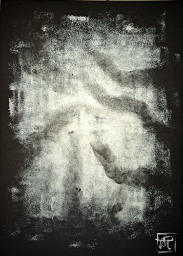 Peinture intitulée "La lumière attire l…" par Mélanie Cavalec, Œuvre d'art originale, Acrylique