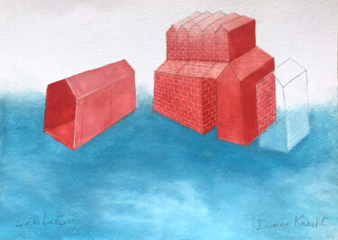 "Lévitation" başlıklı Resim Dorine Knecht tarafından, Orijinal sanat, Pastel