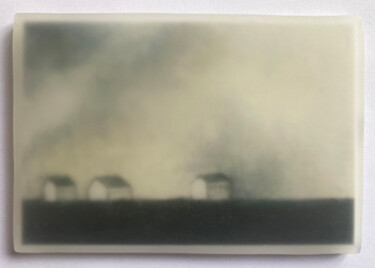 Рисунок под названием "Hibernation 3" - Dorine Knecht, Подлинное произведение искусства, Пастель Установлен на Другая жестка…