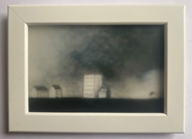 Dessin intitulée "Hibernation 2" par Dorine Knecht, Œuvre d'art originale, Pastel Monté sur Autre panneau rigide