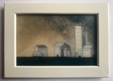 Drawing titled "Indicible 1" by Dorine Knecht, Original Artwork, Pastel Mounted on Other rigid panel