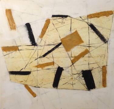 Картина под названием "Traumpfade" - Doris Bocka, Подлинное произведение искусства, Пигменты