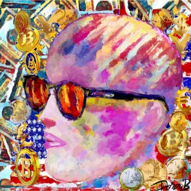Arte digitale intitolato "La couleur de l’arg…" da Doron B, Opera d'arte originale, Collage digitale
