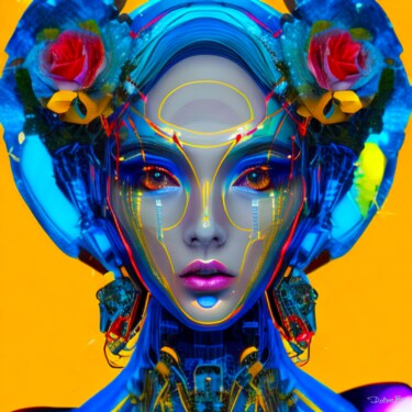 Arts numériques intitulée "Beautiful ia art fa…" par Doron B, Œuvre d'art originale, Image générée par l'IA