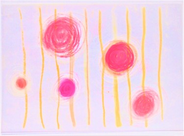 Dibujo titulada "blossom (series)" por Dorothea Breit, Obra de arte original, Pastel