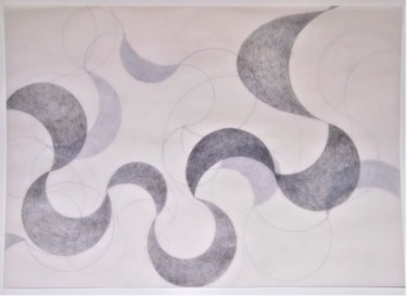 Desenho intitulada "o.T. (moonstruck ma…" por Dorothea Breit, Obras de arte originais, Lápis
