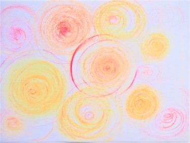 Dibujo titulada "blossom IV" por Dorothea Breit, Obra de arte original, Pastel