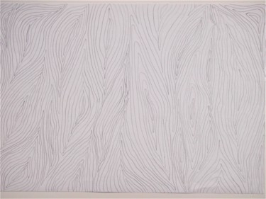 Dessin intitulée "structure in nature" par Dorothea Breit, Œuvre d'art originale, Crayon