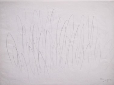 Desenho intitulada "fingerplay" por Dorothea Breit, Obras de arte originais, Lápis