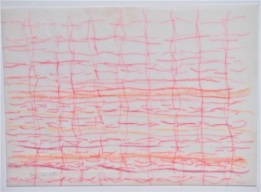 Dessin intitulée "o.T. (sea-piece wit…" par Dorothea Breit, Œuvre d'art originale, Pastel